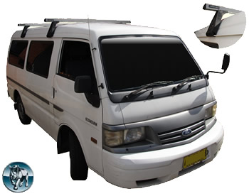 Rhino Rack roof racks for Ford Econovan